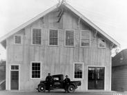 1935 Power & Light Power plant  - Mgr. Lloyd MacKecknie and Cliff Roundtree